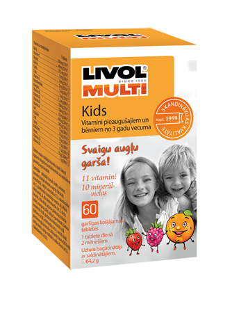 Livol multi витамины для подростков
