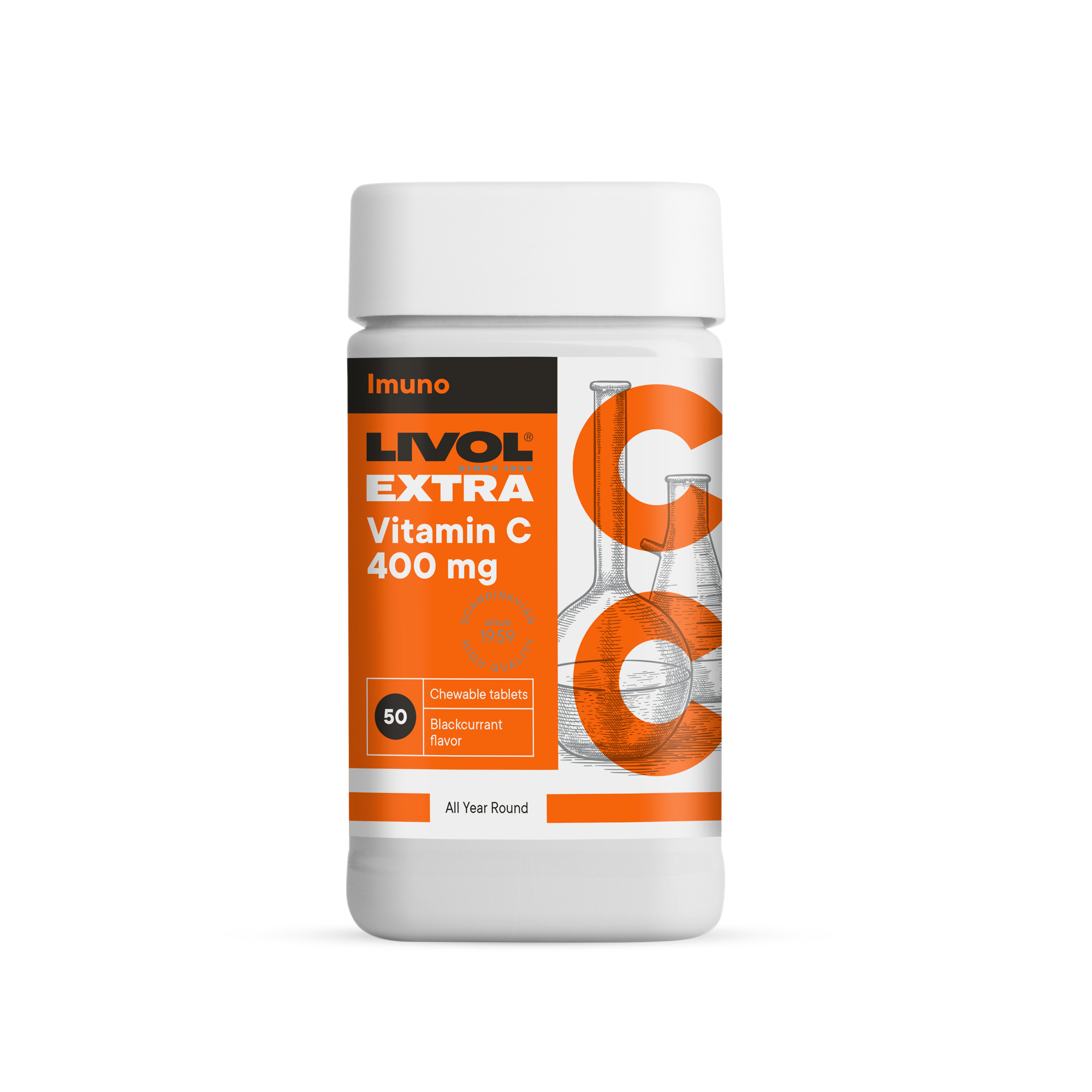 LIVOL EXTRA Vitamin C 400 mg