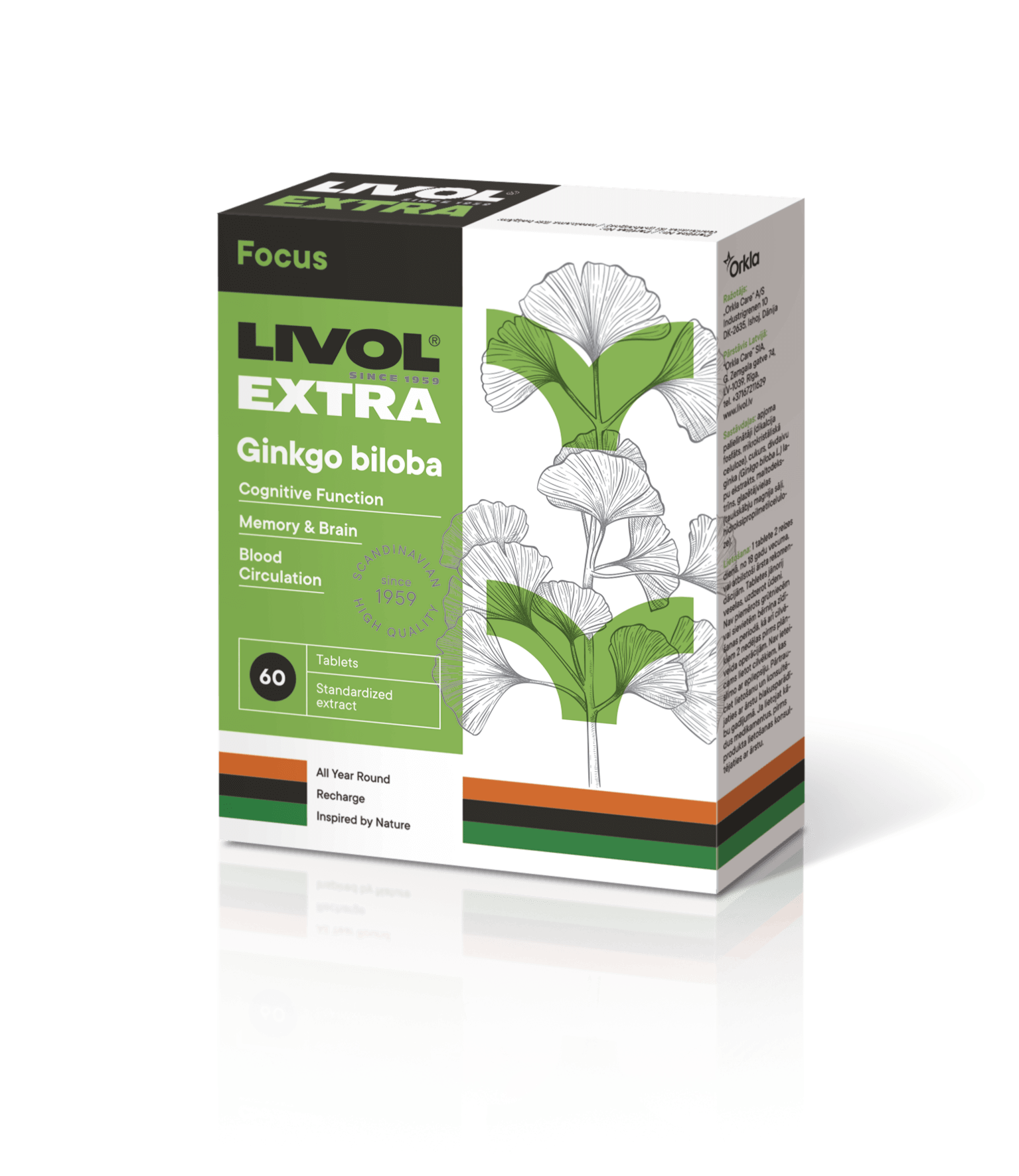 LIVOL EXTRA Ginkgo biloba