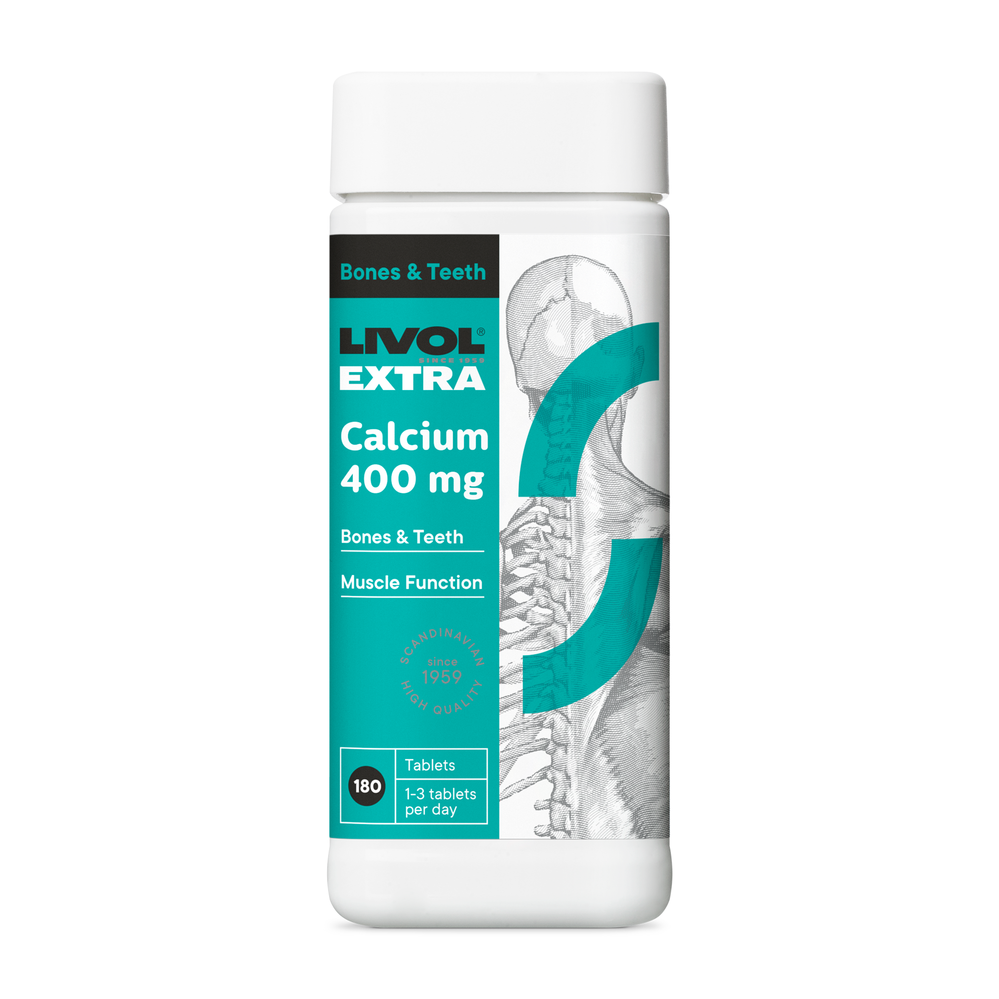 LIVOL EXTRA Calcium 400mg