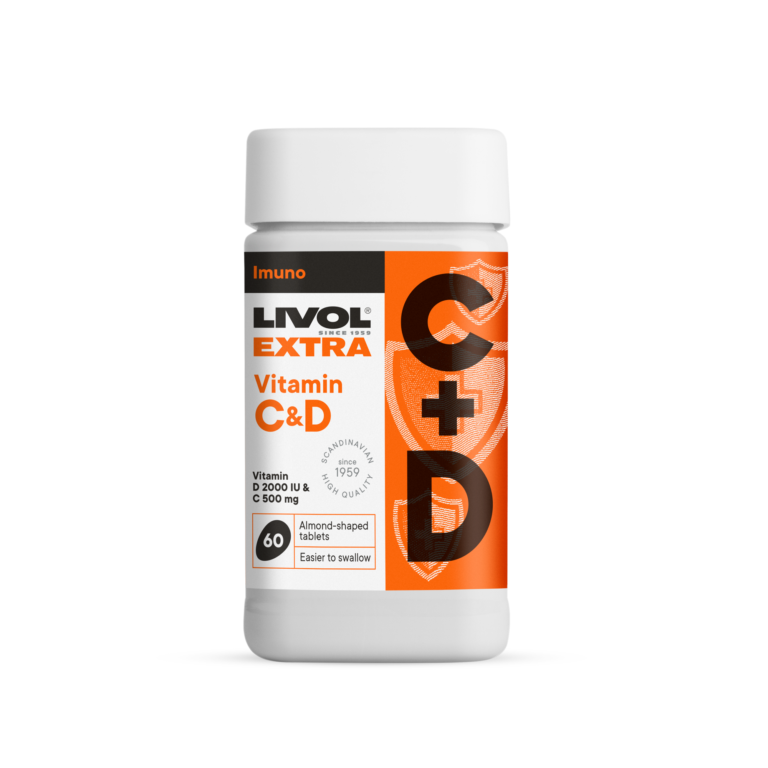 LIVOL EXTRA Vitamin C & D