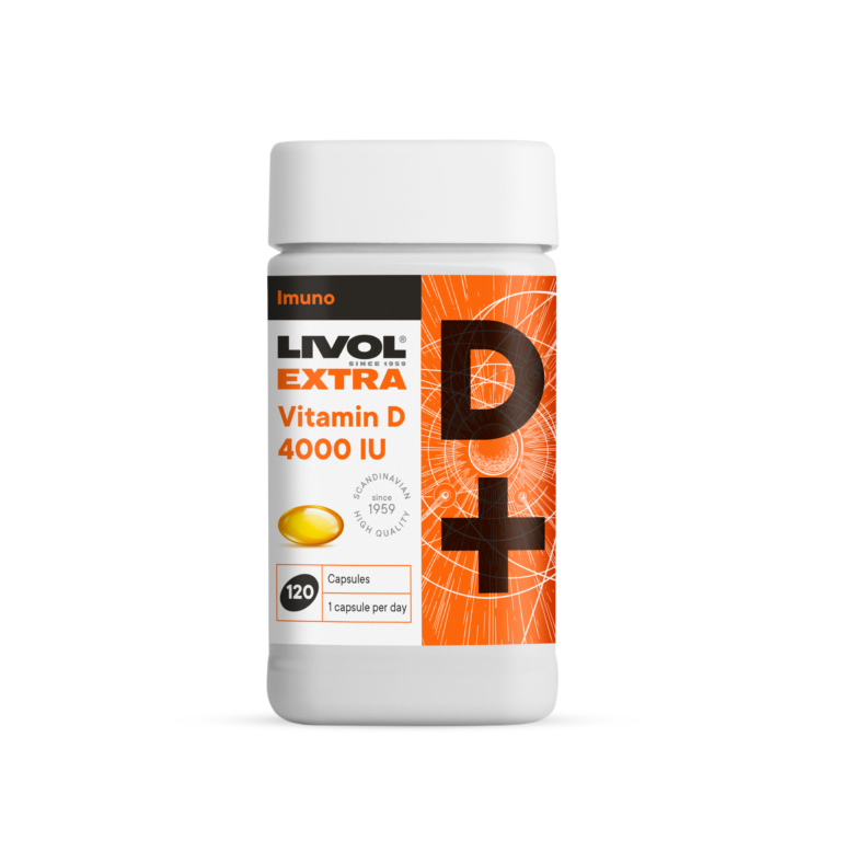 LIVOL EXTRA Vitamin D 4000 IU capsules