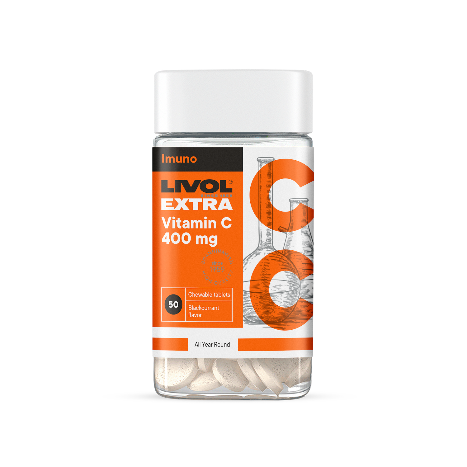 LIVOL EXTRA Vitamin C 400 mg