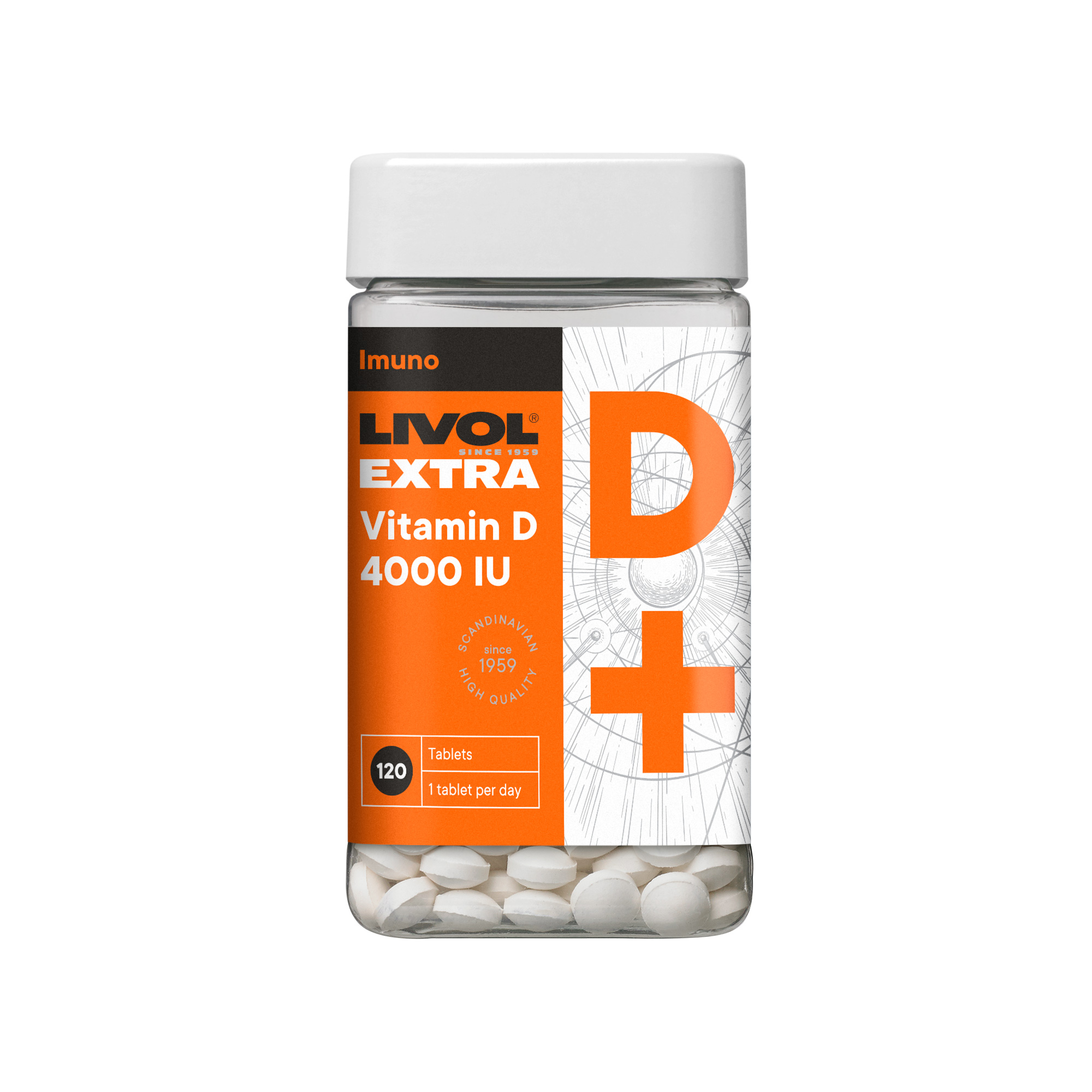 LIVOL EXTRA D vitamīns 4000 IU