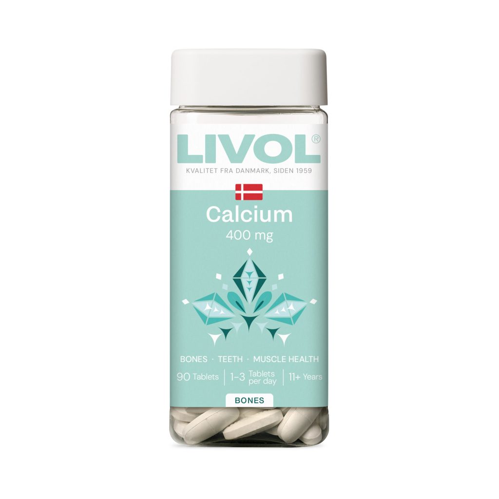 LIVOL Calcium 400 mg, 90 tabl.