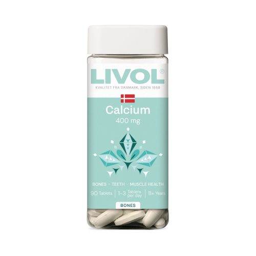 LIVOL Calcium 400 mg, 90 tabl.