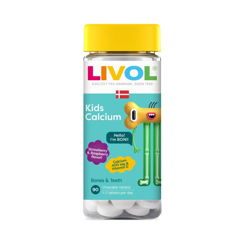 LIVOL Kids Calcium, 90 tabl.