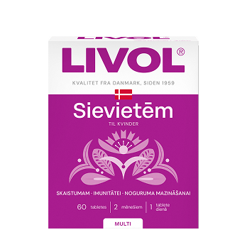 LIVOL MULTI Sievietēm, 60 tabl.
