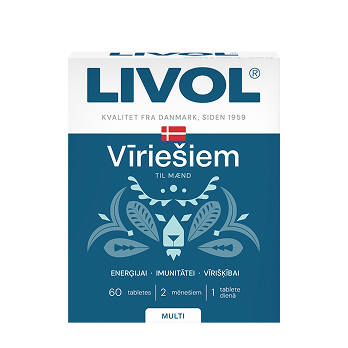 LIVOL MULTI Vīriešiem, 60 tabl.